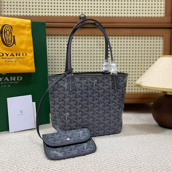 고야드 블랙 마카쥬 앙주 미니 토트백-2615