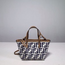 펜디 FF 로고 롤 미니 토트백-2697