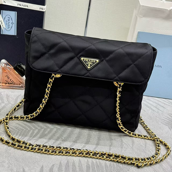 프라다 나일론 체인 숄더백 1BD620-2878