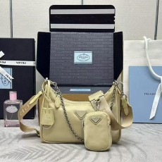 프라다 리에디션 리나일론 멀티 호보 숄더백 1BH204-2881