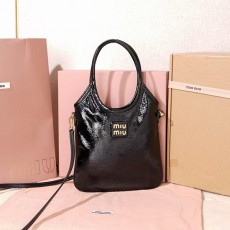 미우미우 나플락 페이턴트 가죽 아이비 백 5BA281-2971