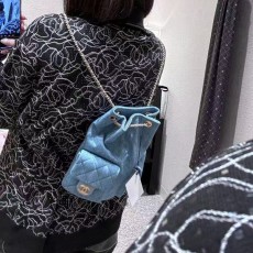 샤넬 데님백팩 투포켓 백팩-3019