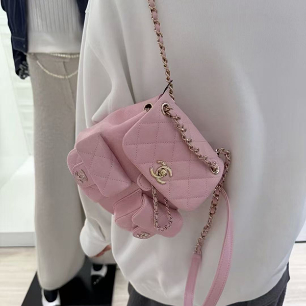 샤넬 듀마 투포켓 백팩 미디움-3025