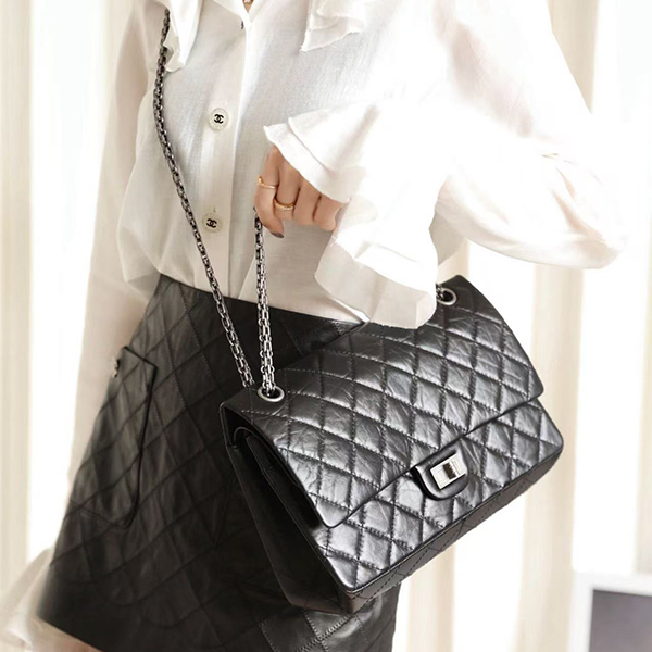 샤넬 2.55빈티지 플랩백 라지-3039