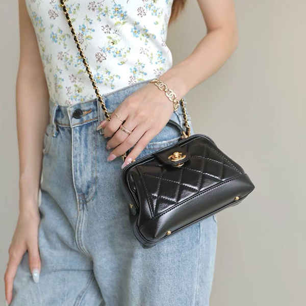 샤넬 탑핸들 미니백-3055