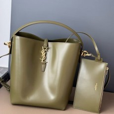 생로랑 모노그램 르 37 레더 버킷백742828-3407