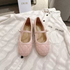 디올 발레리나 플랫슈즈-3699