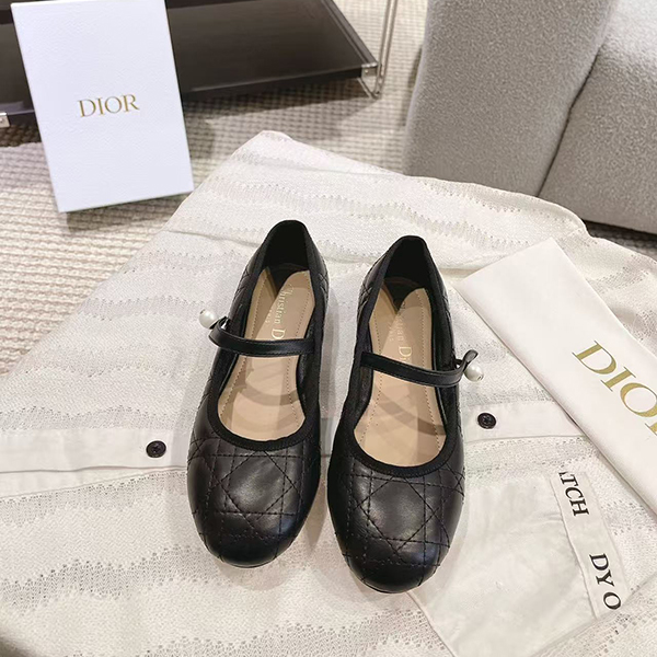디올 발레리나 플랫슈즈-3701