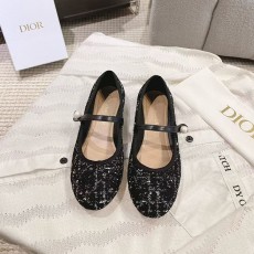 디올 발레리나 플랫슈즈-3707