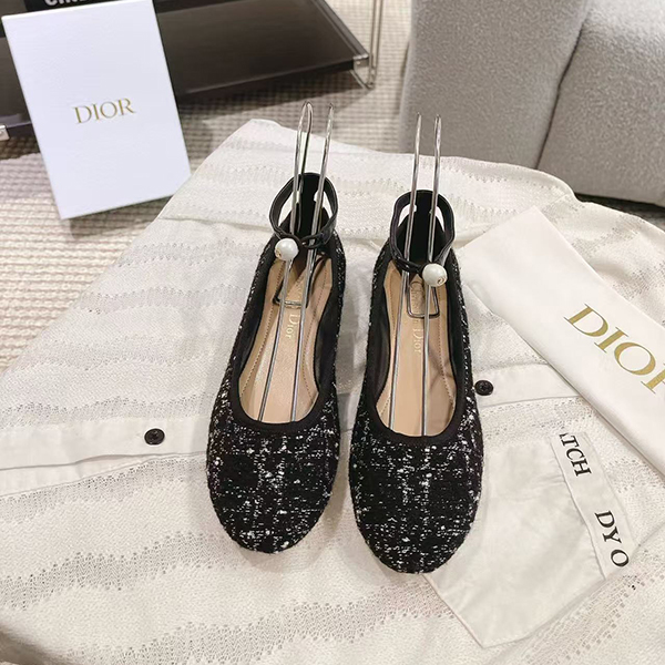 디올 발레리나 플랫슈즈-3708