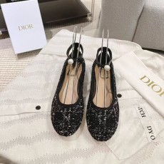 디올 발레리나 플랫슈즈-3708