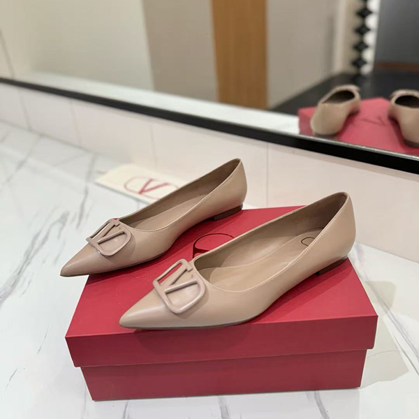 발렌티노 V로고 플랫슈즈--3762