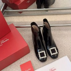 로저비비에 앵클 부츠(굽높이4.5cm)-3844