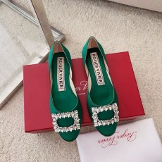 로저비비에 새틴 플랫슈즈-3873