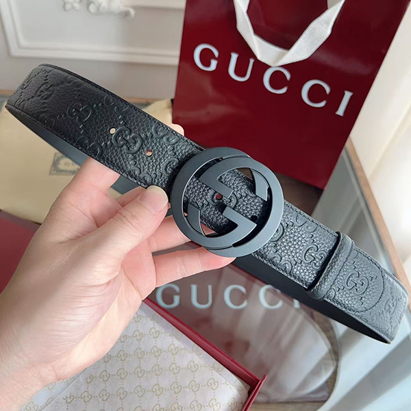 구찌 남성 벨트 두께(40mm)-4308