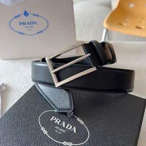 프라다 남성 벨트 두께(35mm)-4376