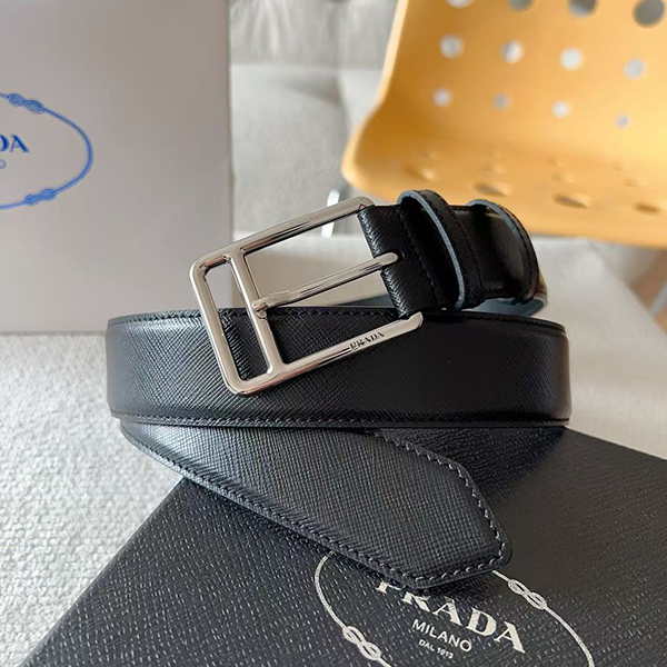 프라다 남성 벨트 두께(35mm)-4378