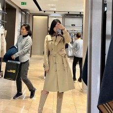 버버리 켄싱턴 롱 트렌치코트-5111
