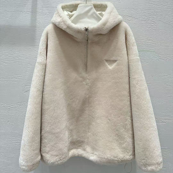 2025프라다 양모 후드자켓-5209